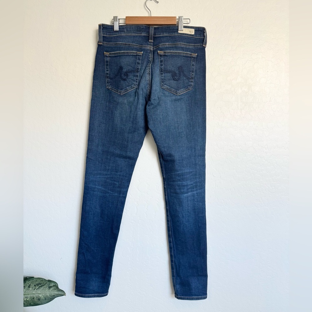 AG The Farrah Skinny Jeans 29 Dark Wash - Picture 4 of 8